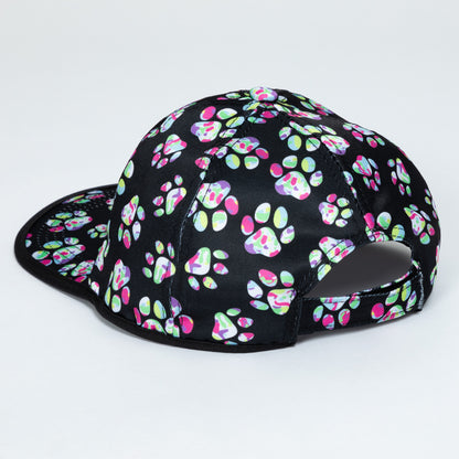 Colorful Paw Prints Baseball Hat