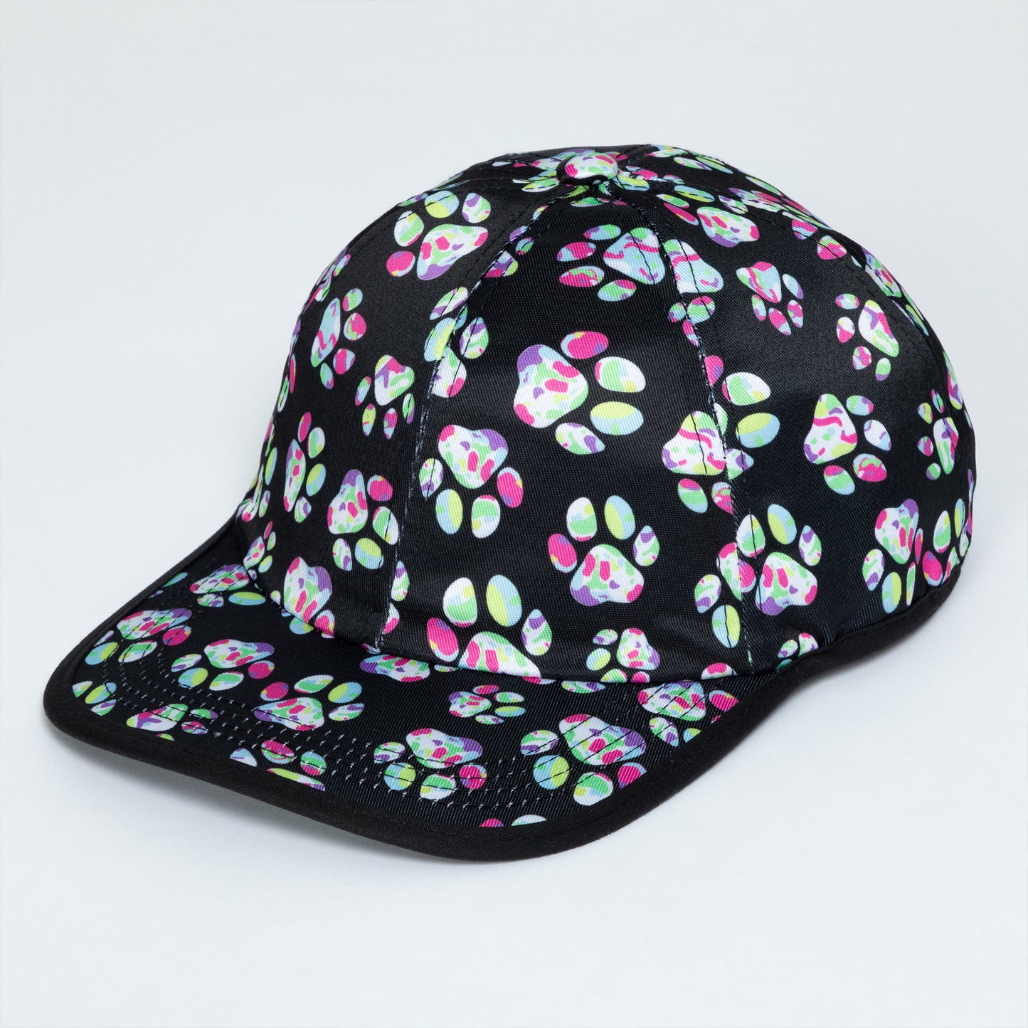 Colorful Paw Prints Baseball Hat