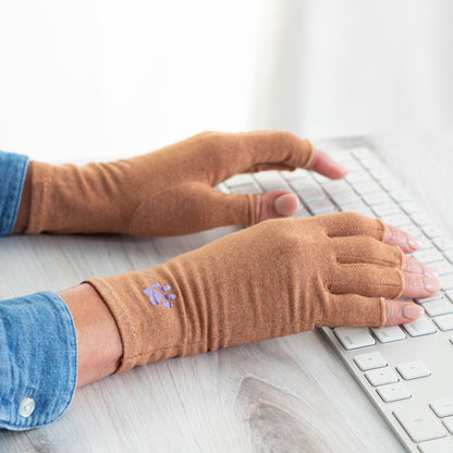 Paw Print Compression Gloves