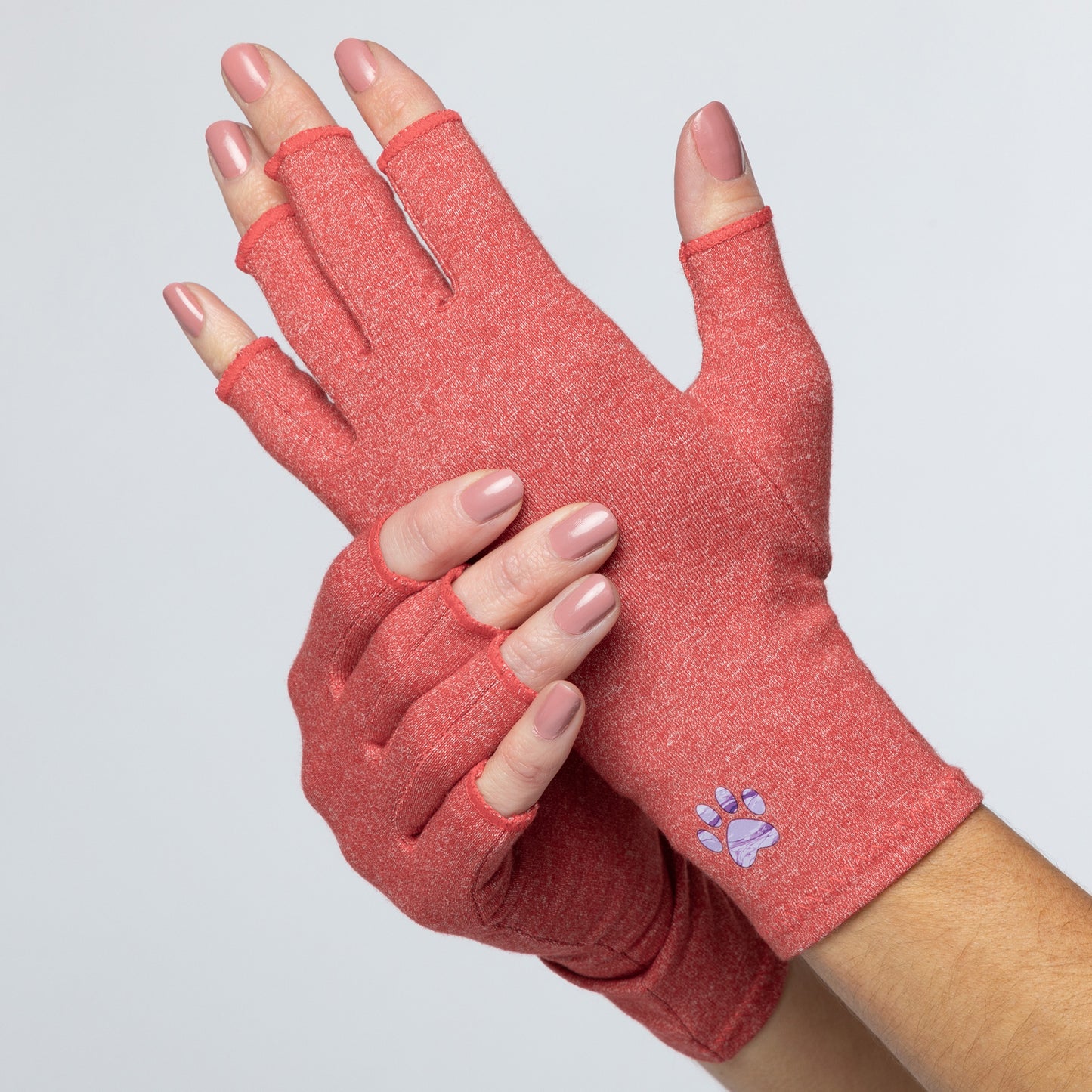 Paw Print Compression Gloves