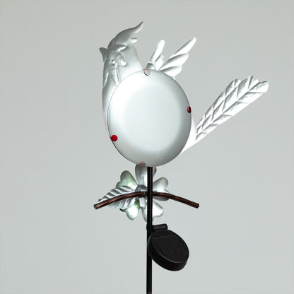 Tweeting Bird Solar Garden Stake