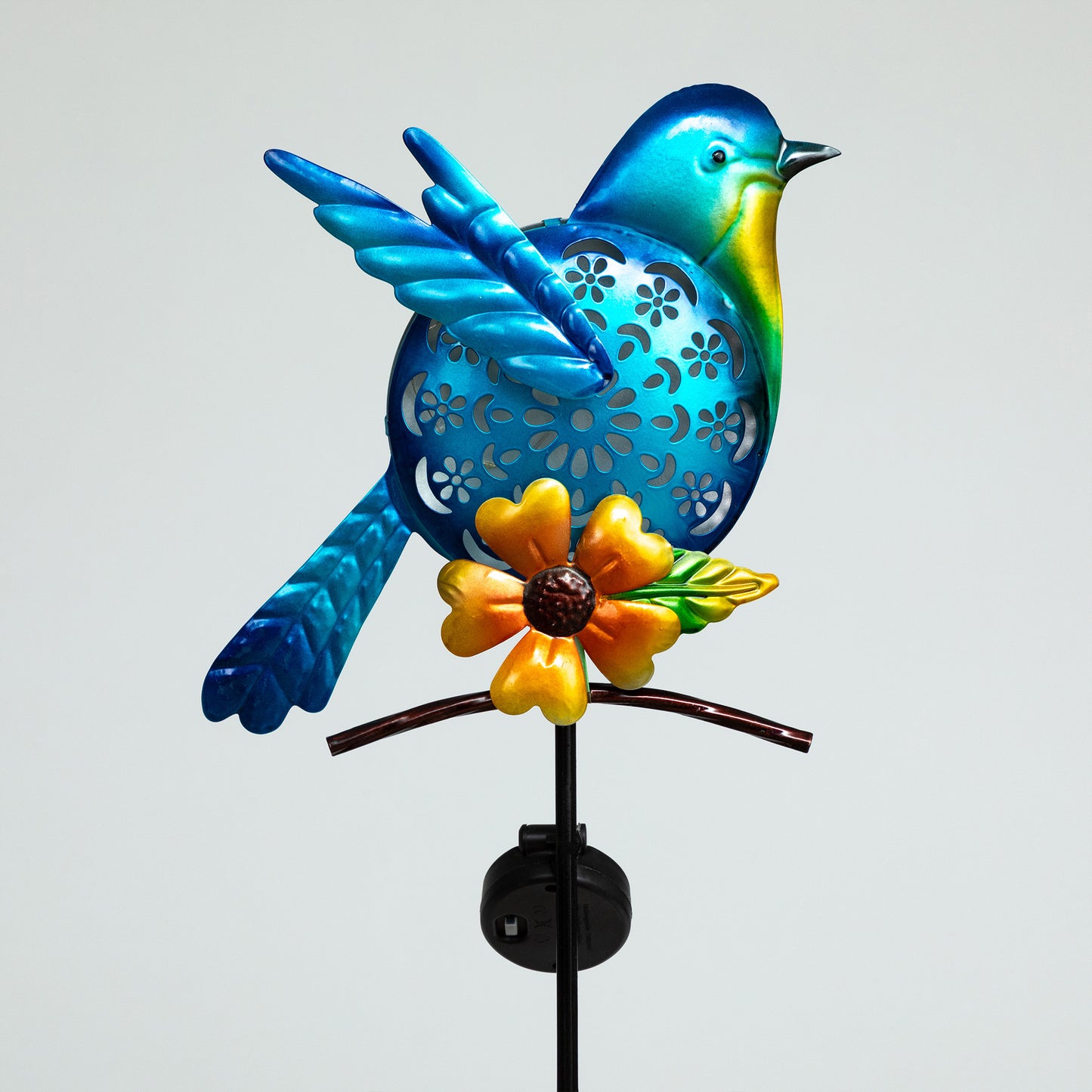 Tweeting Bird Solar Garden Stake