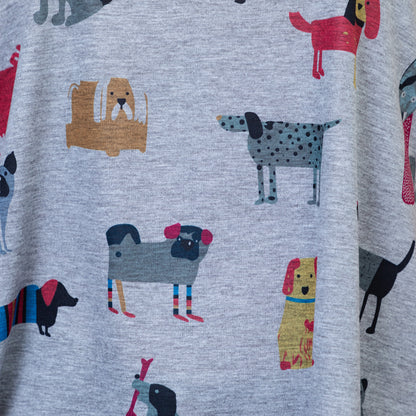 Colorful Dog Print Tank Top