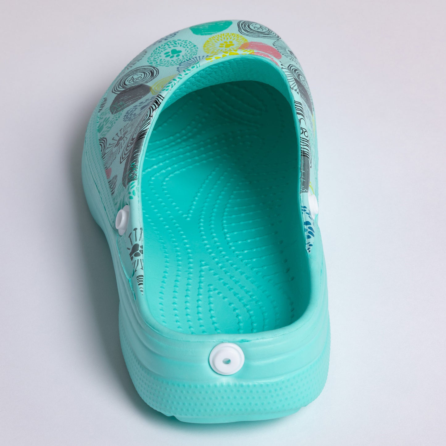 Paw Print Indoor/Outdoor Slide Slippers