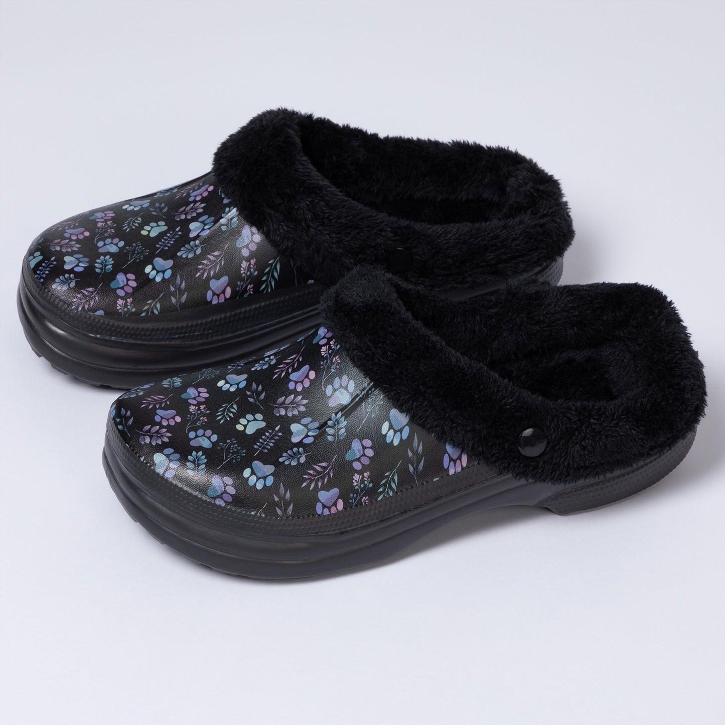 Paw Print Indoor/Outdoor Slide Slippers