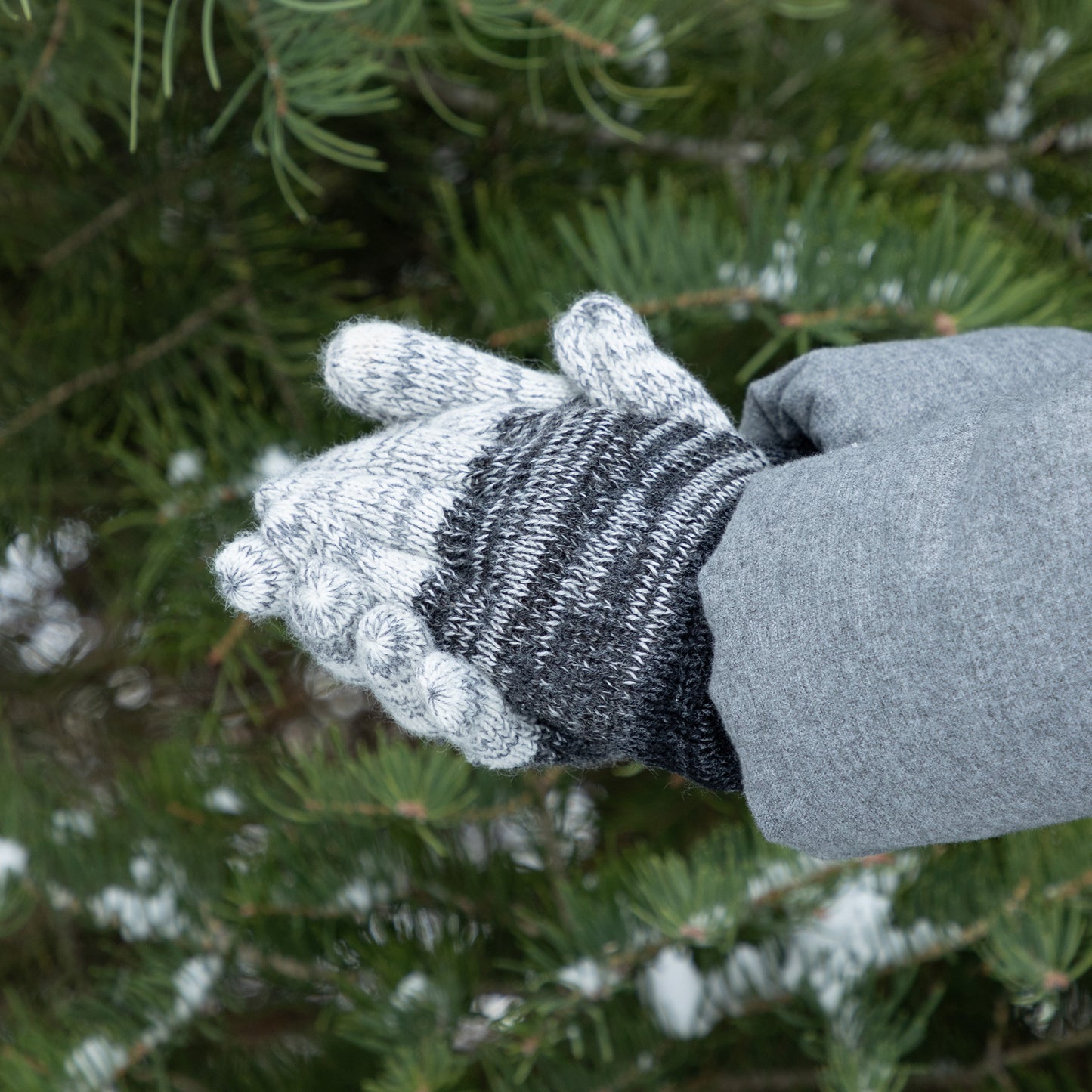 Colorful Alpaca Gloves