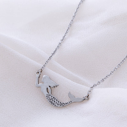 Under the Sea Pewter Necklace