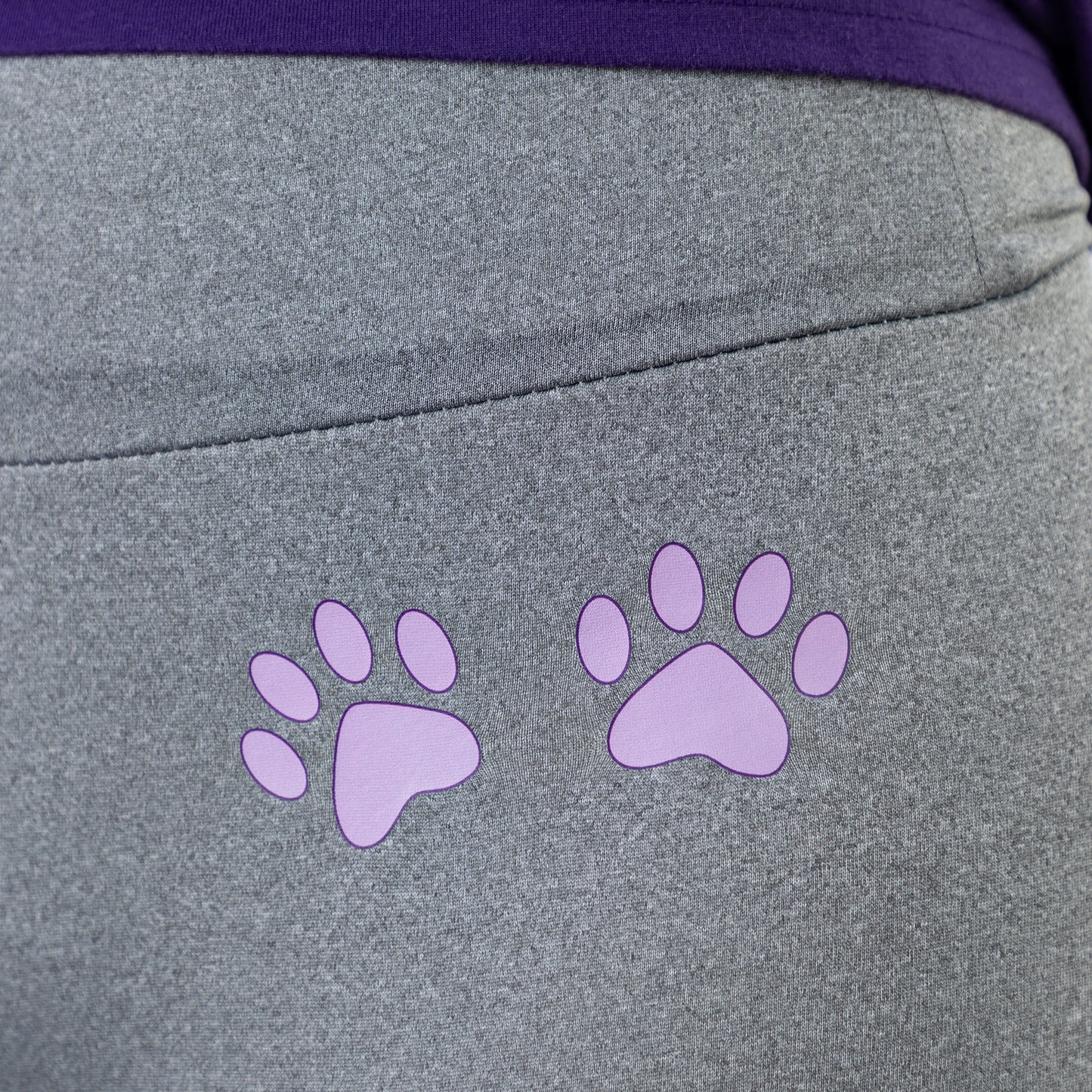 Paw Print Fleece-Lined Leggings
