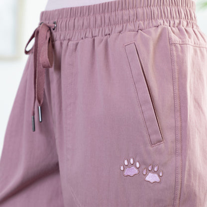 Paw Print Convertible Pants