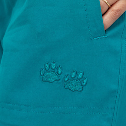 Paw Print Convertible Pants