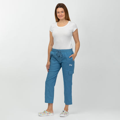 Paw Print Convertible Pants