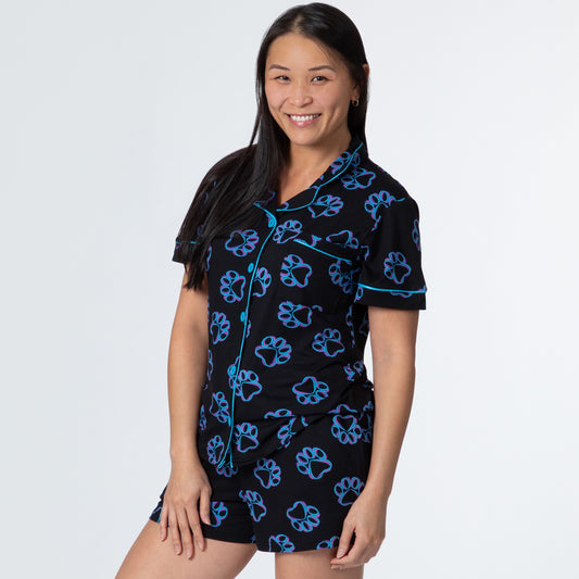 Spinning Paws Soft Touch Pajama Shorts Set