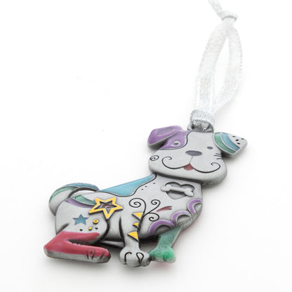 Color Pop Kitty & Dog Ornament