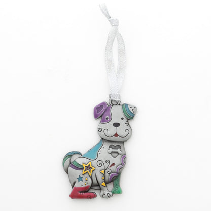 Color Pop Kitty & Dog Ornament