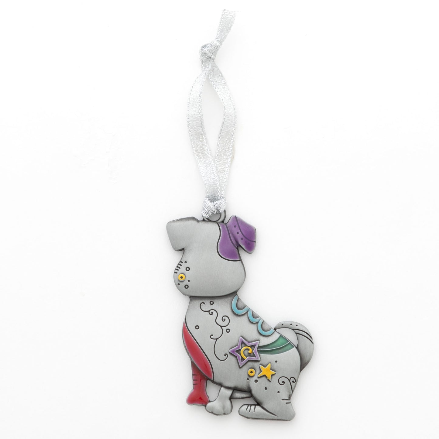 Color Pop Kitty & Dog Ornament