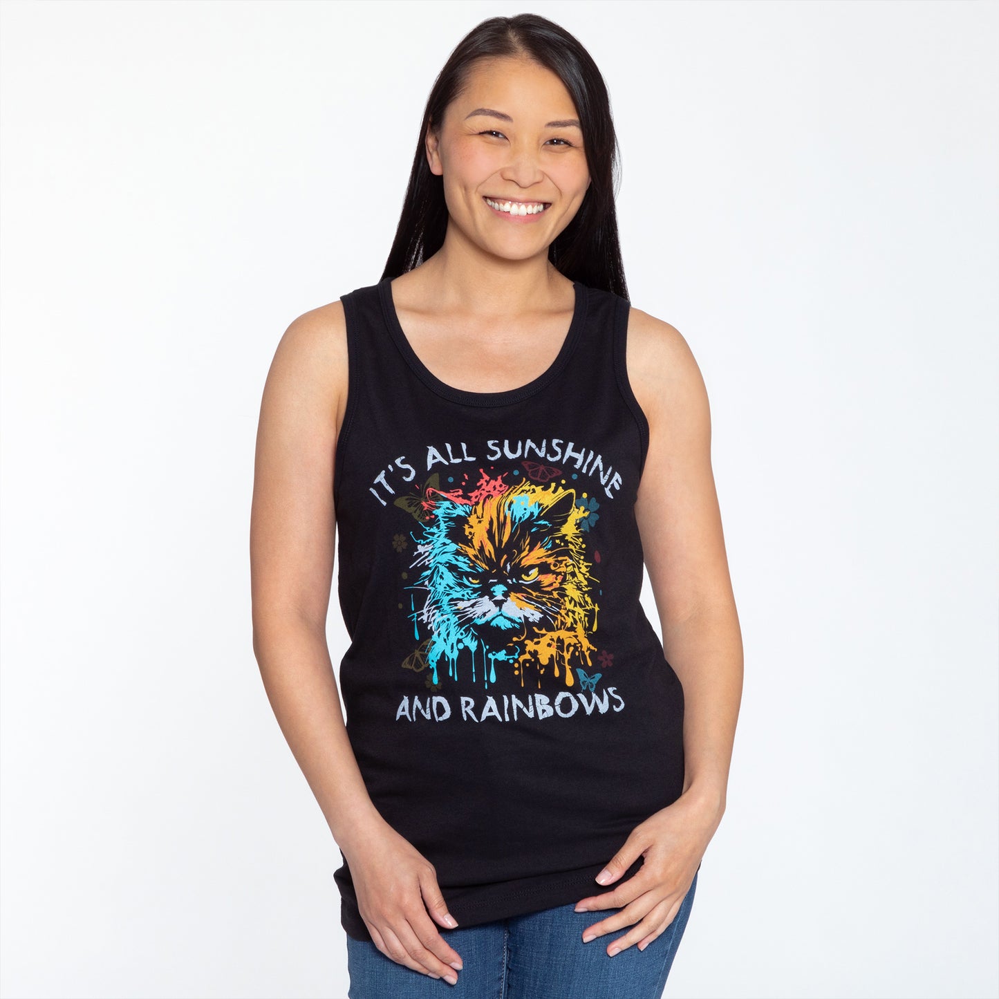 Cat Attitude Tank Top