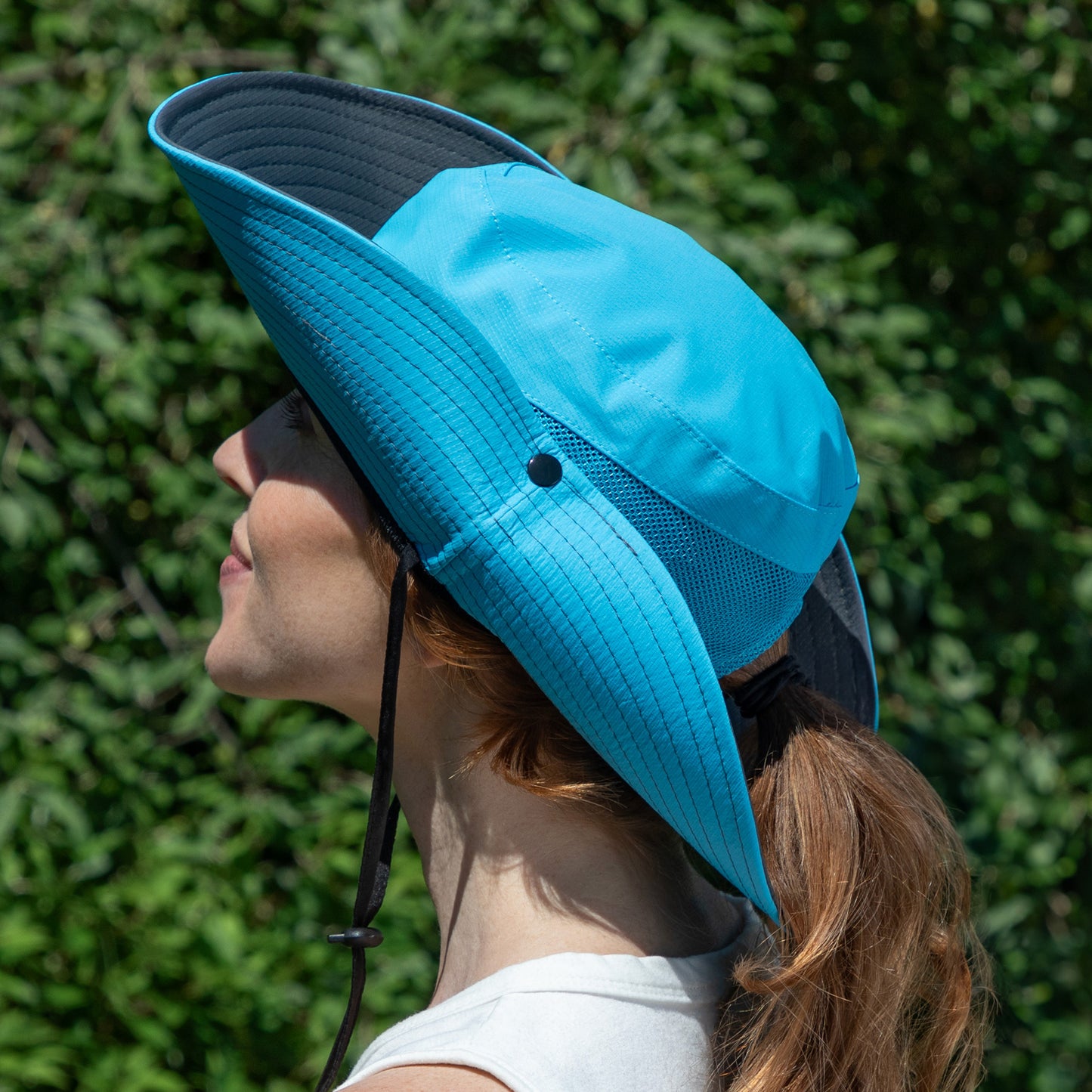 Breathable Sun Hat With Ponytail Hole