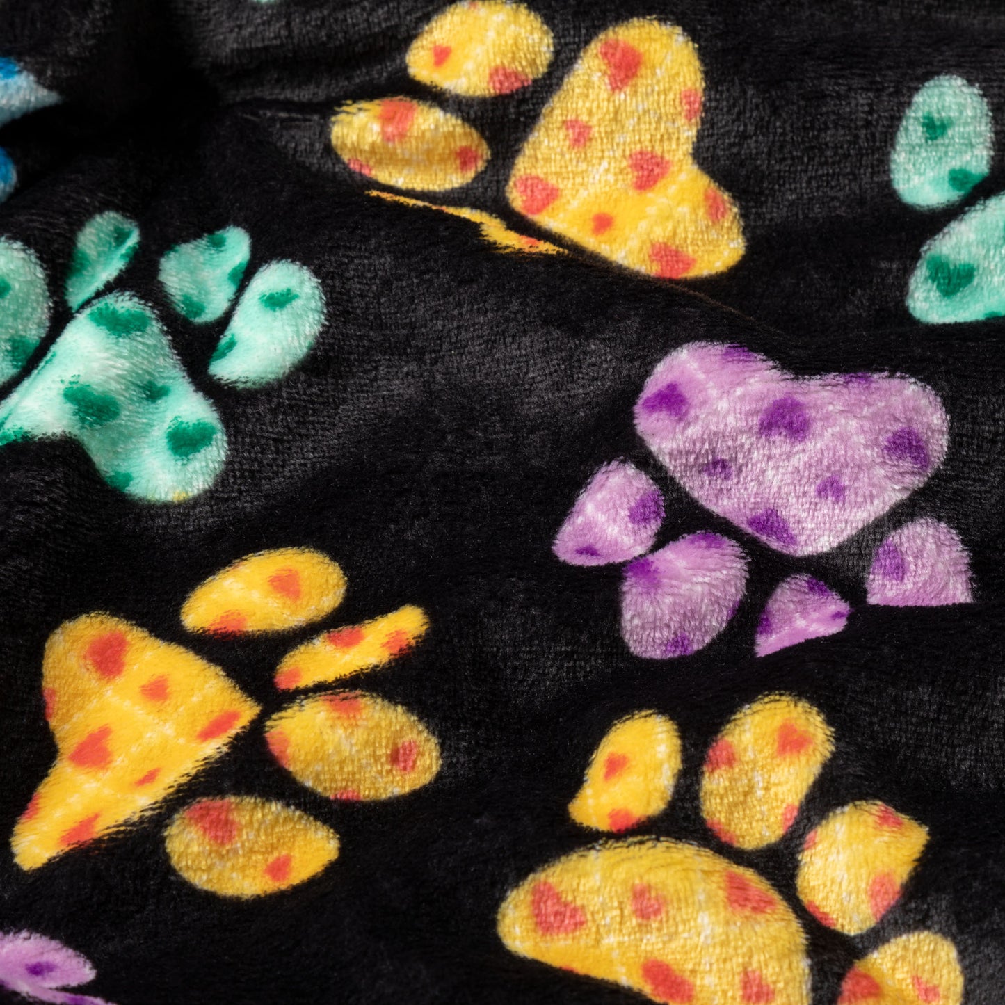 Super Cozy&trade; Fleece Paw Print Throw Blanket