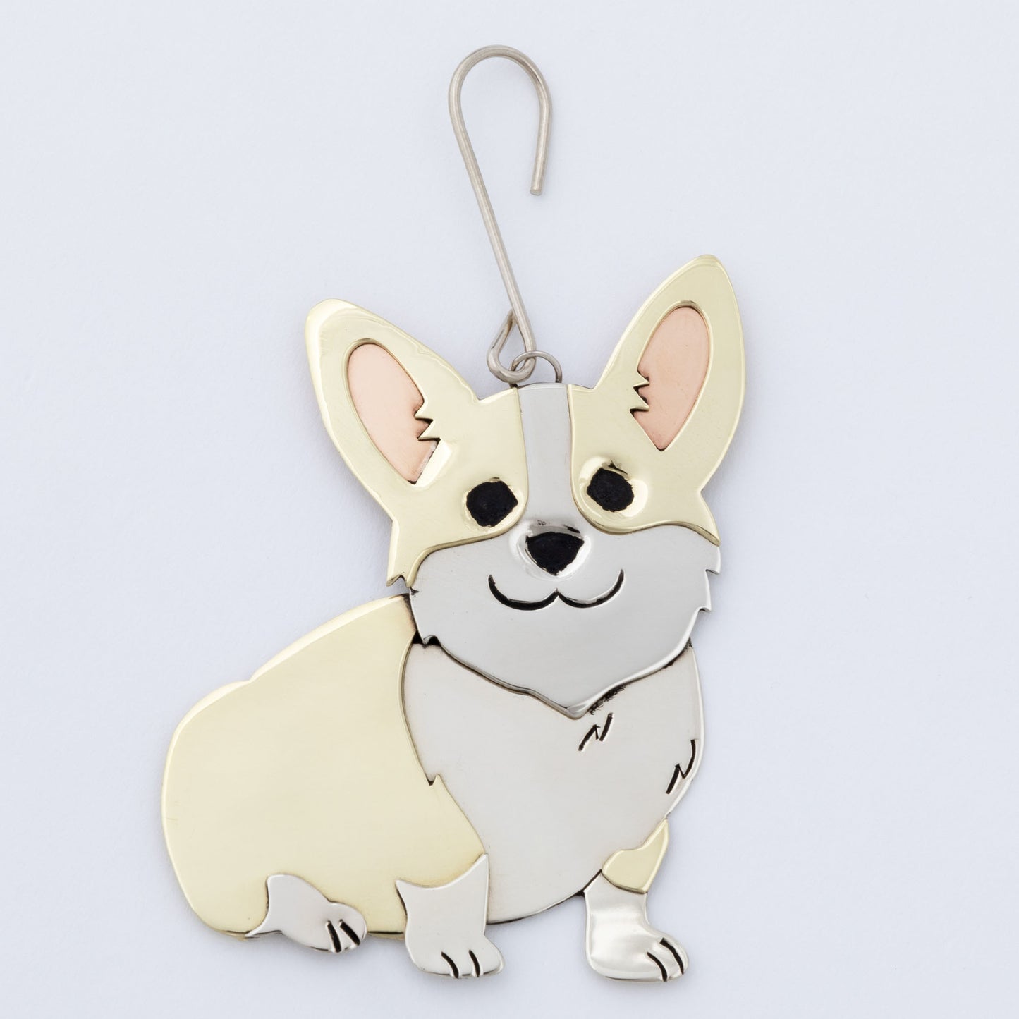 Dog Breed Mixed Metal Ornament | Handmade, Fair Trade