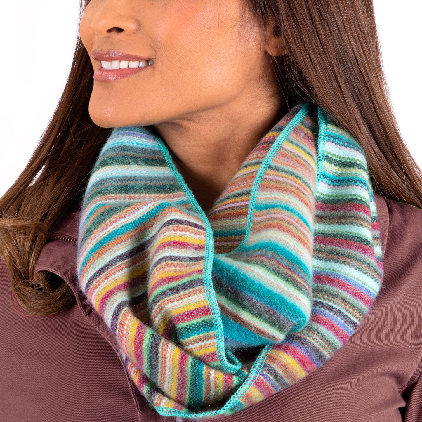 Waves of Color Infinity Scarf | Fair Trade