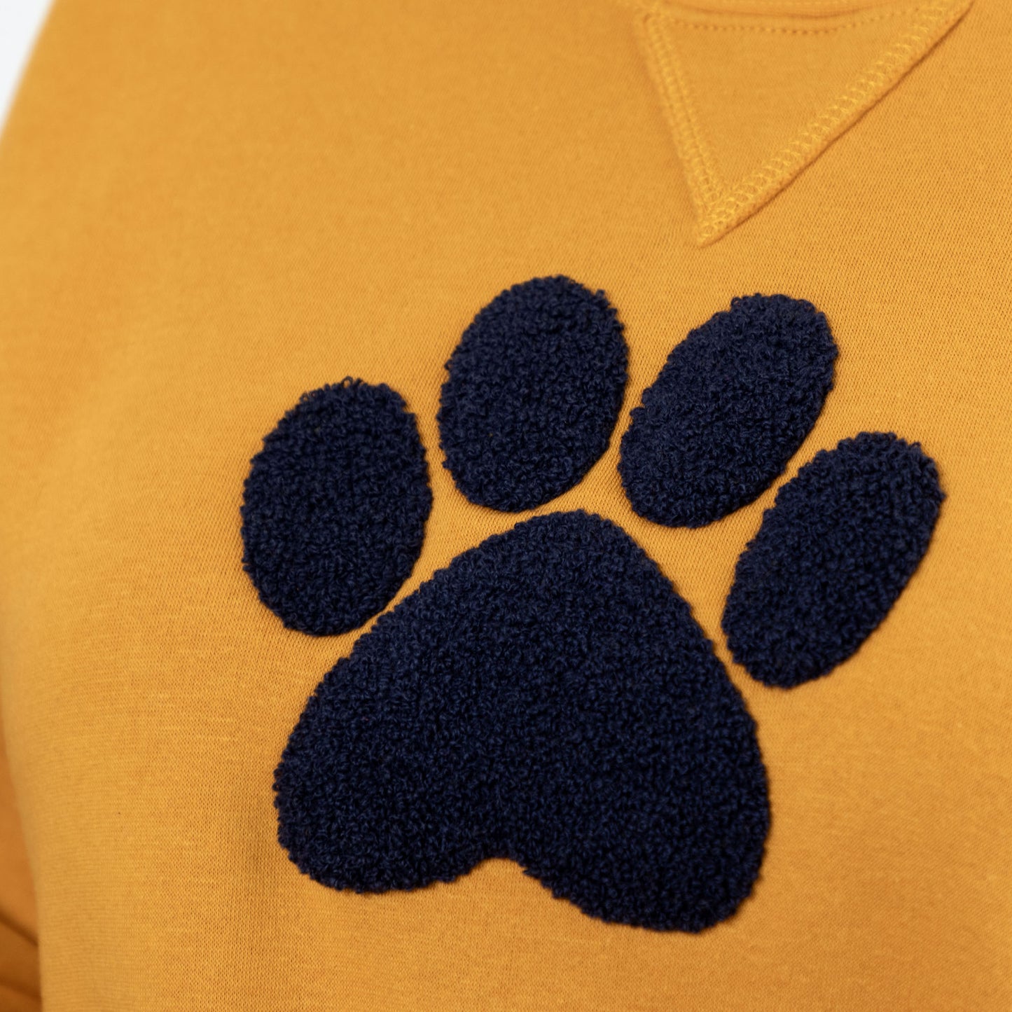 Chenille Paw Print Sweatshirt