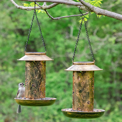 Paws & Flowers Solar Bird Feeder