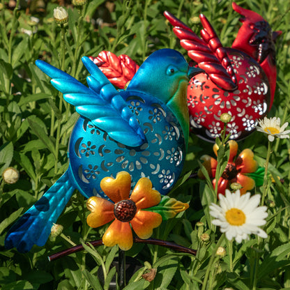 Tweeting Bird Solar Garden Stake