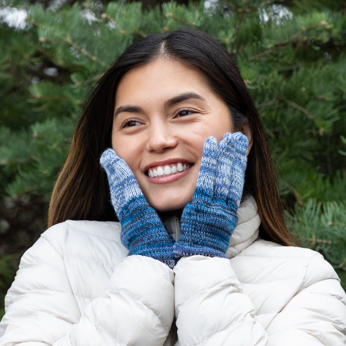 Colorful Alpaca Gloves