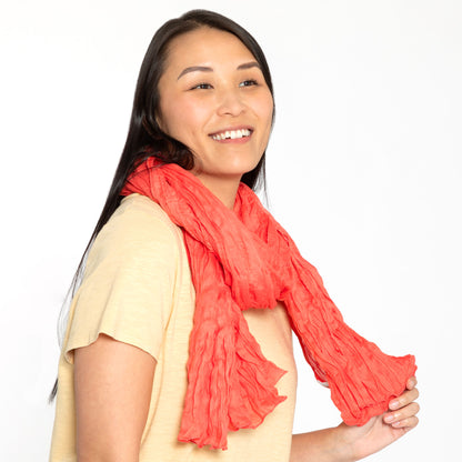 Classic Cotton Crinkle Scarf