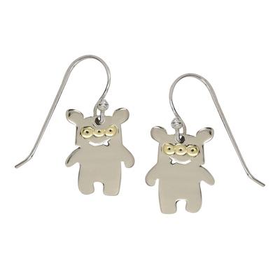 Winkel Emoti Silver Earrings