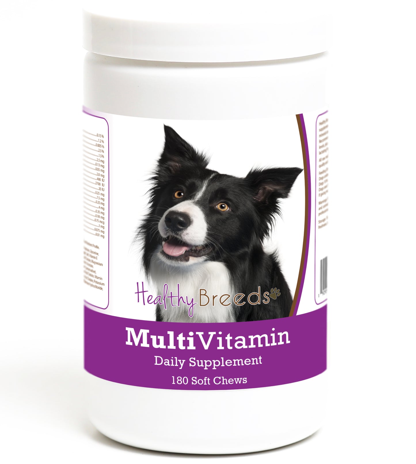 Healthy Breeds Multivitamin Soft Chew for Dogs - 180 Count