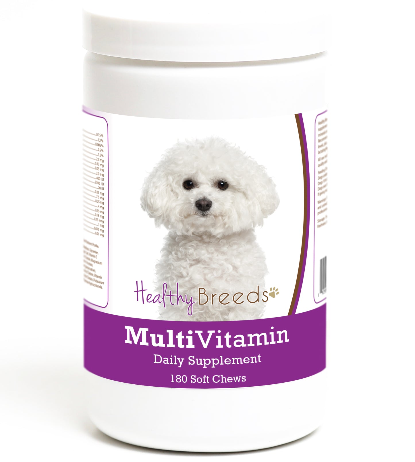 Healthy Breeds Multivitamin Soft Chew for Dogs - 180 Count