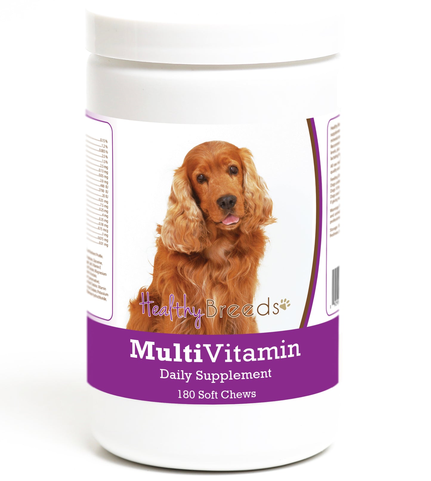 Healthy Breeds Multivitamin Soft Chew for Dogs - 180 Count