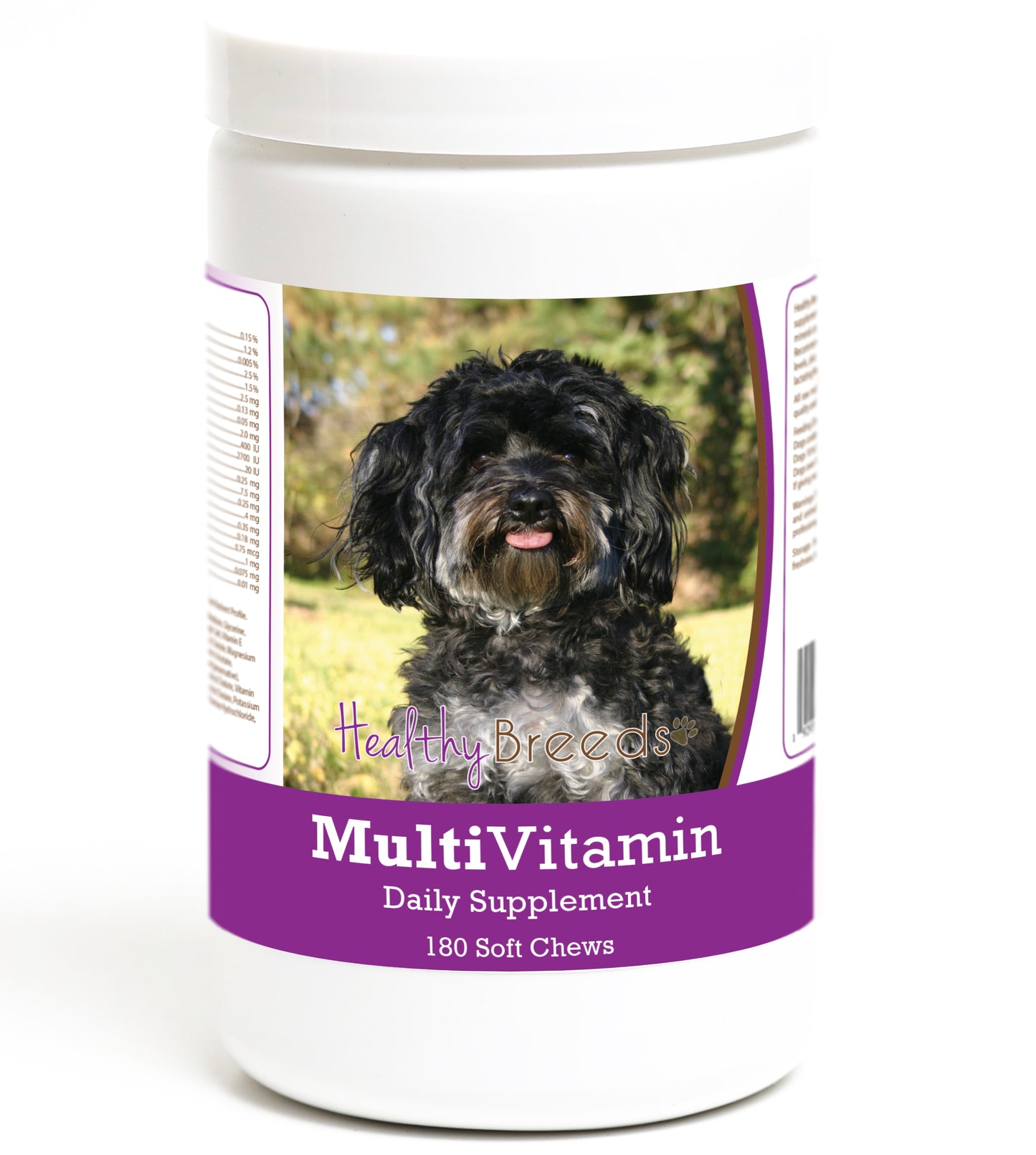 Healthy Breeds Multivitamin Soft Chew for Dogs - 180 Count