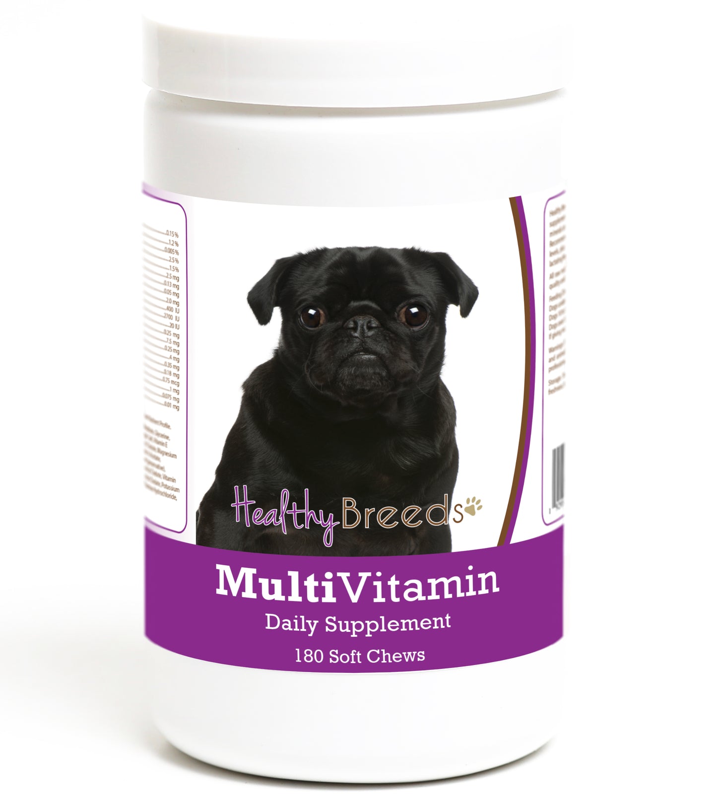 Healthy Breeds Multivitamin Soft Chew for Dogs - 180 Count