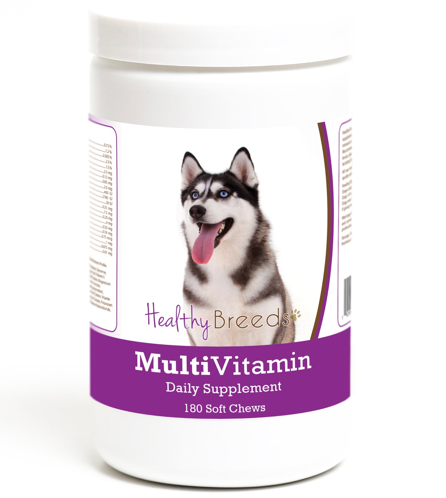 Healthy Breeds Multivitamin Soft Chew for Dogs - 180 Count