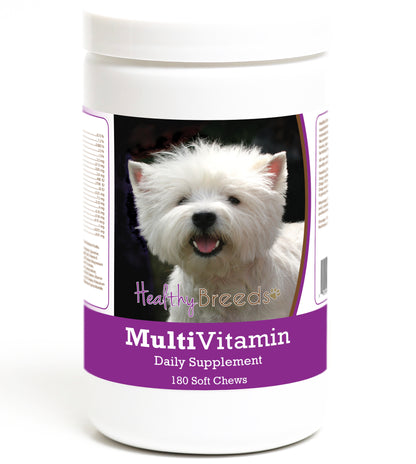 Healthy Breeds Multivitamin Soft Chew for Dogs - 180 Count