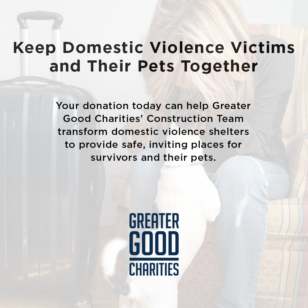 Keep Domestic Violence Victims and Their Pets Together
