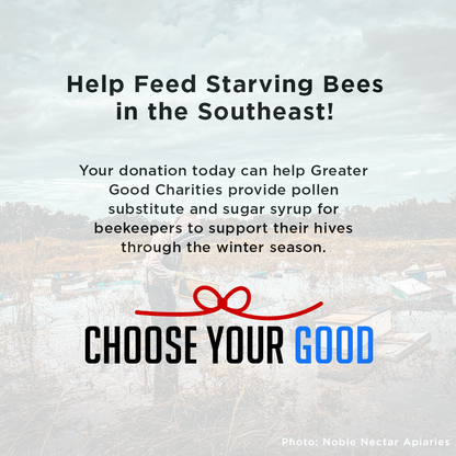 Hive Drive to Feed Starving Bees in the Southeast this Holiday Season