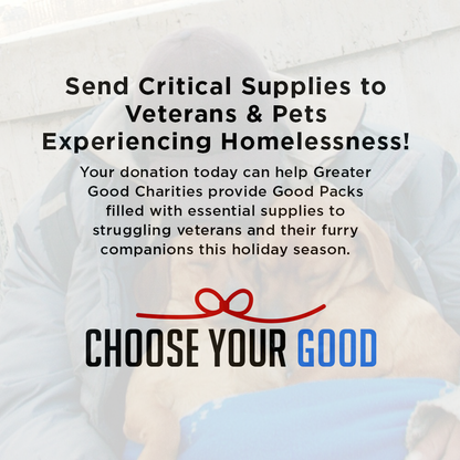 Send Critical Supplies to Veterans & Pets Experiencing Homelessness for the Holidays