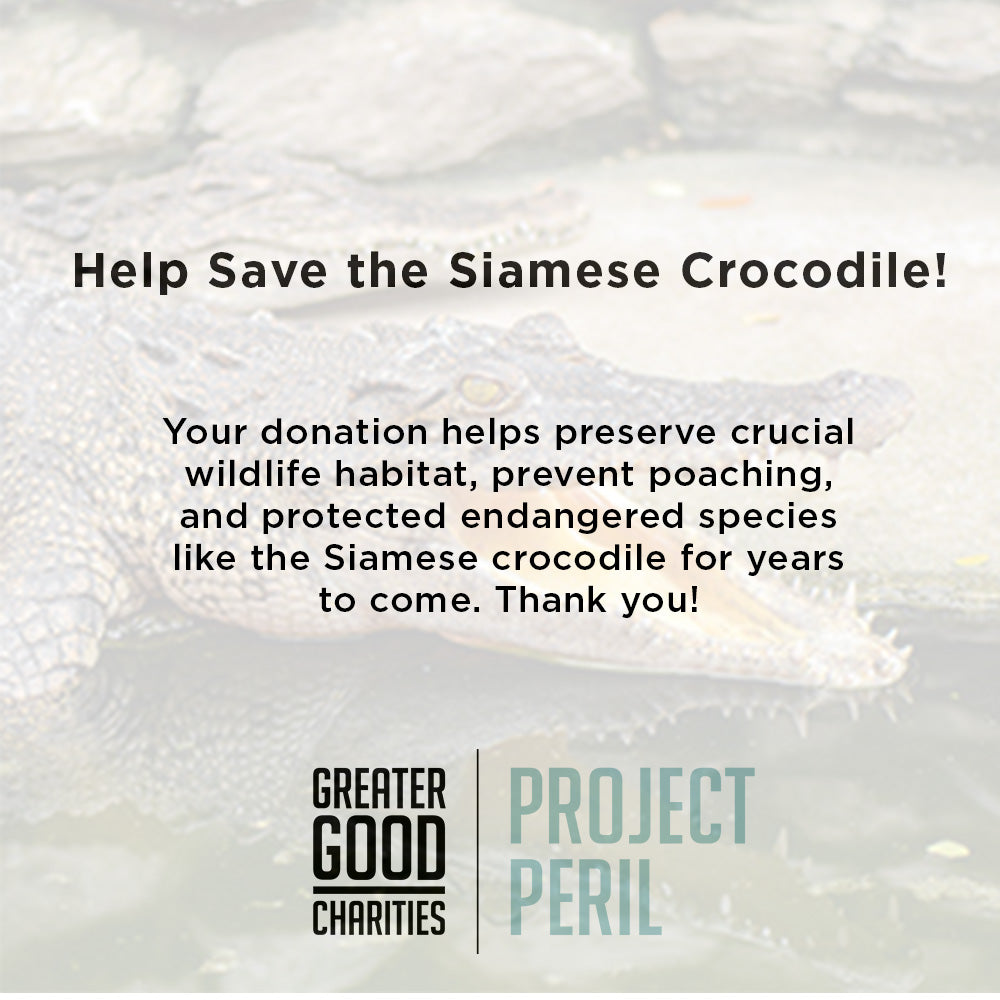 Project Peril: Help Save the Siamese Crocodile