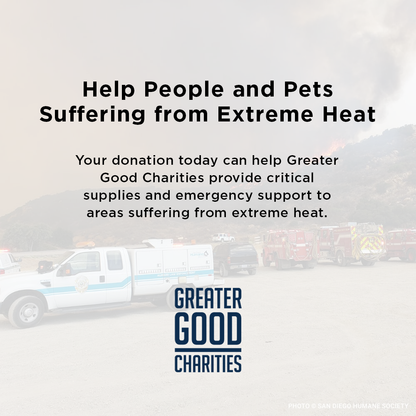 Help People and Pets Suffering from Extreme Heat