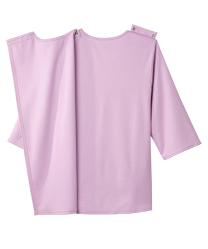 Women's Open Back 3/4 Length Sleeve Top with Embroidery