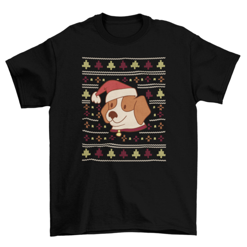 Darling Dog Ugly Christmas Sweater T-Shirt