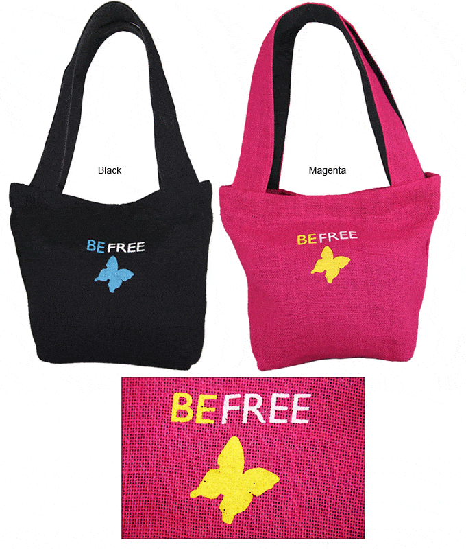 Be Free Butterfly Tote