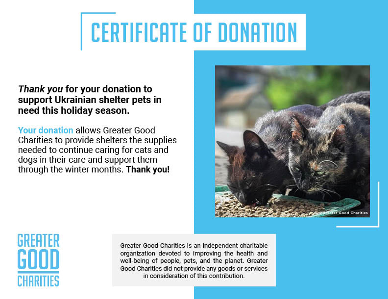 Ukraine Crisis: Feed Pets in Need