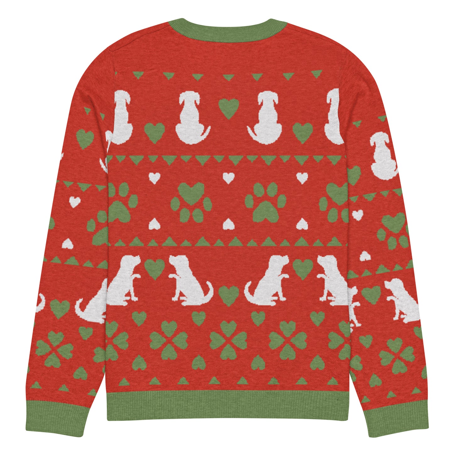 Christmas Dogs Knitted Crewneck Sweater