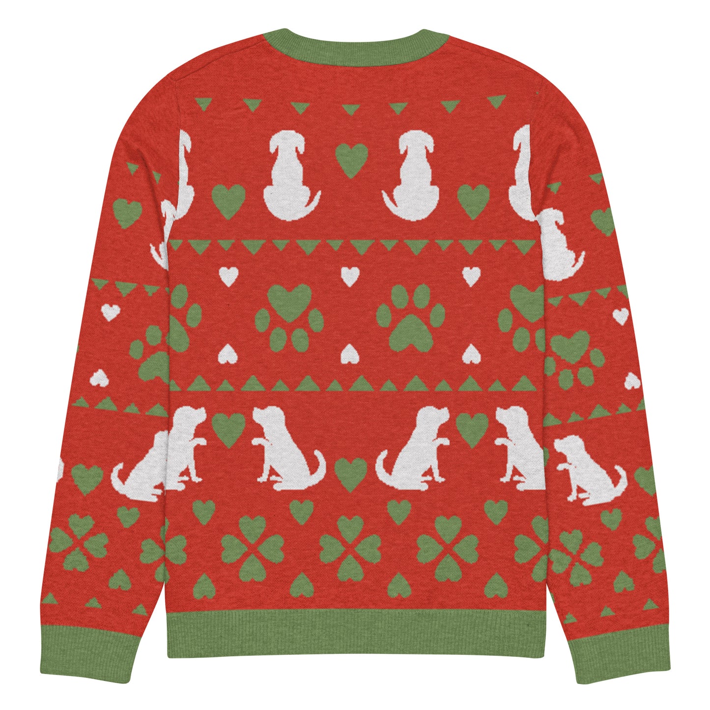 Christmas Dogs Knitted Crewneck Sweater