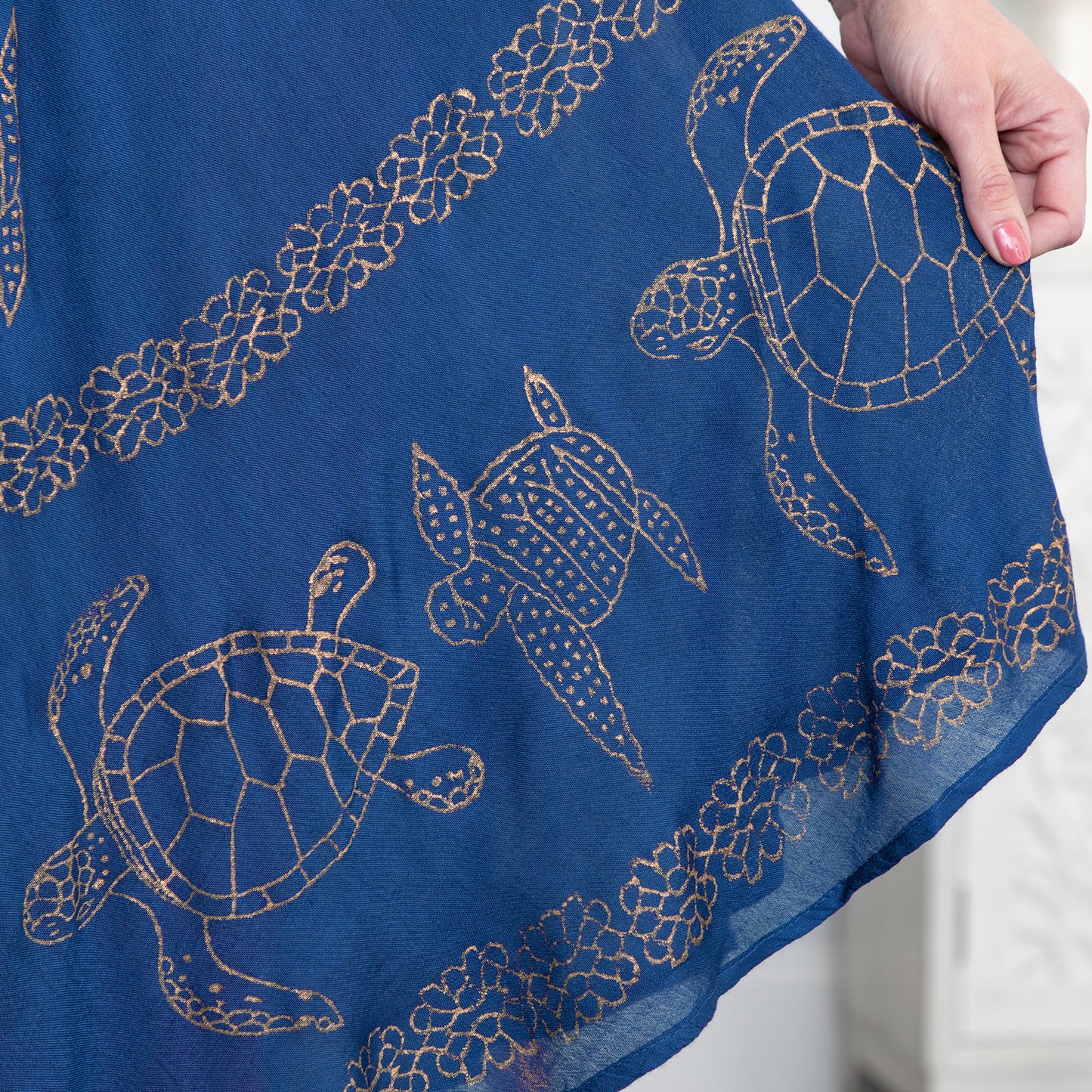 Golden Turtles Sleeveless Dress