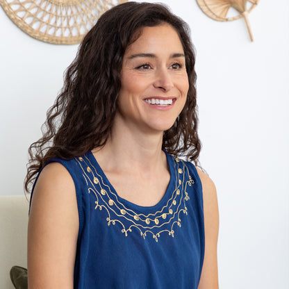 Golden Turtles Sleeveless Dress